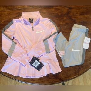 Nike Girls 2pc Leggings and Jacket NWT